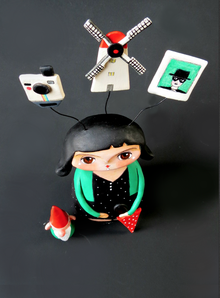 Amelie Poulain Doll MADE TO ORDER -  Israel