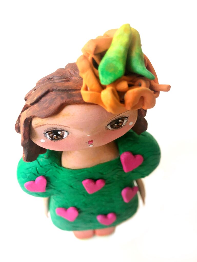 art doll inspired by agatha ruiz de la prada