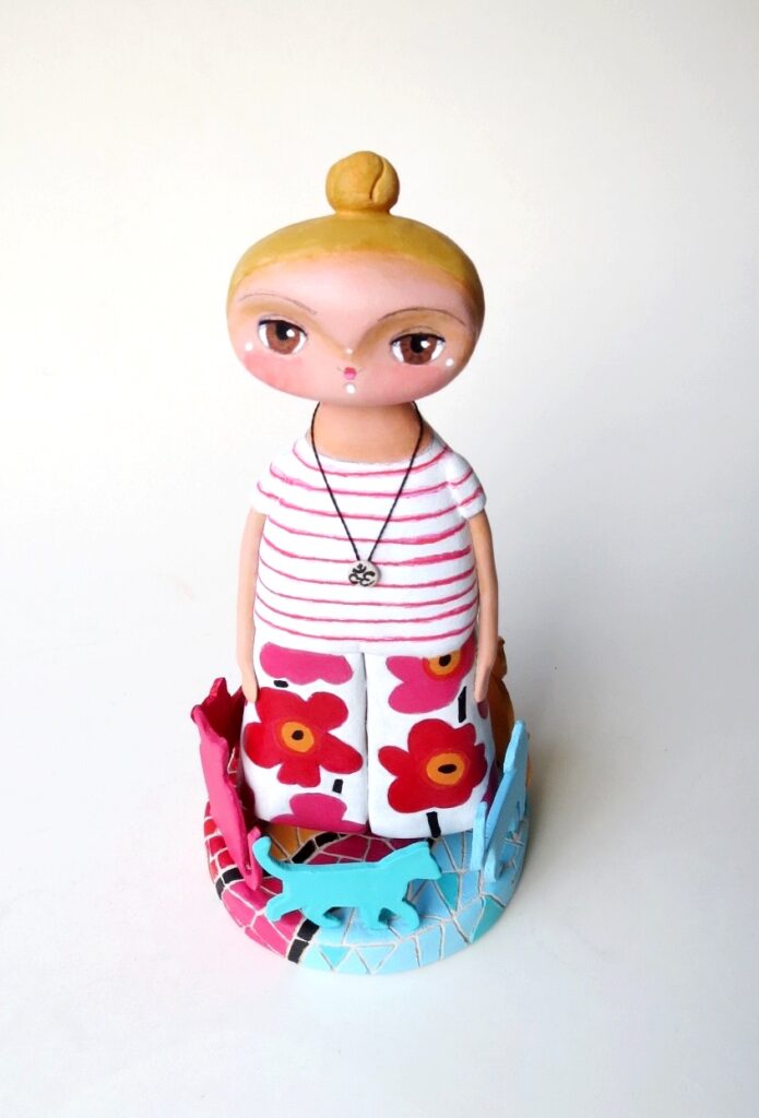 custom art doll