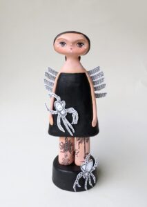 art doll with tattoos