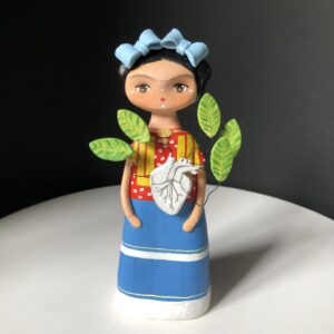 Frida inspired art doll